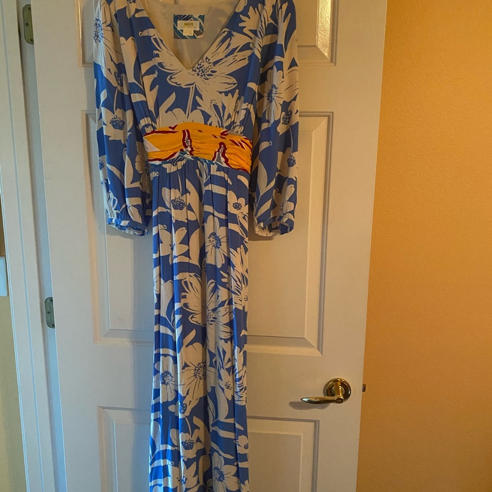 Anthropologie maxi dress- size 12